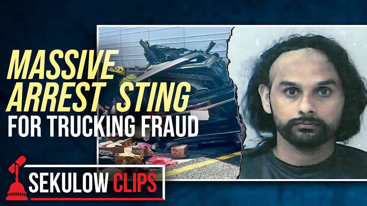 Massive Arrest Sting for Trucking Fraud