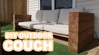 [VERY EASY] I MADE MY OWN OUTDOOR FURNITURE!