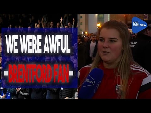 "We were awful!" says a Brentford fan! || Chelsea 4-0 Brentford || FAN CAMS