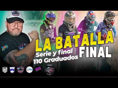 110 GRADUADO SERIE Y FINAL EN LA ULTIMA FECHA DEL CAMPEONATO DE INVIERNO 2024 EN EL JUNIN MOTO CLUB