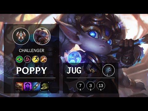 Poppy Jungle vs Kindred - BR Challenger Patch 10.11