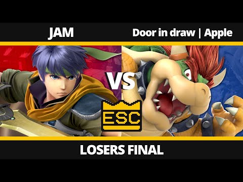 ESC 71 - Losers Final - JAM (Ike) Vs. Door in draw | Apple (Bowser) - SSBU Tournament