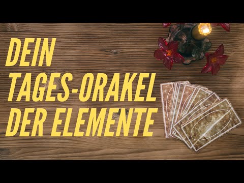 Tages Orakel der Elemente - 29.3.2020 Tarot, Astrologie, Energiearbeit