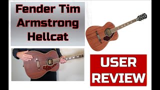 Video thumbnail for Walkthrough on My Tim Armstrong Hellcat Fender Acoustic Guitar by Randy Reviews