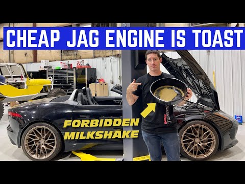 WORST POSSIBLE FAILURE: I Found The Coolant Problem On My CHEAP Jag F-Type
