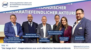 Vorschaubild: Discussion series 360°: “The long arm” – Dangerous cooperation between foreign and domestic enemies of democracy