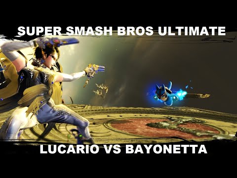 LUCARIO VS BAYONETTA  Super Smash Bros Ultimate Arena matches