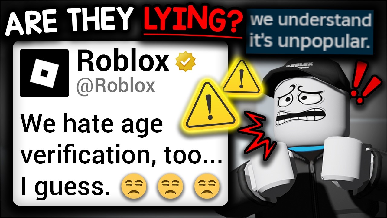 Roblox Responded To Age Verification Hate...