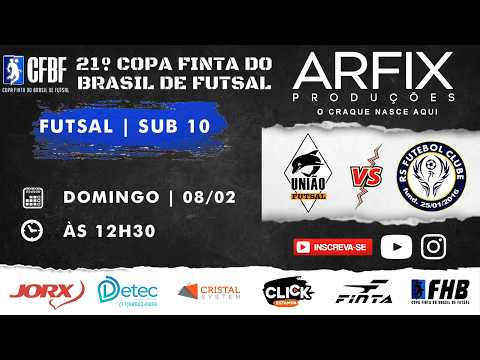 UNIÃO FUTSAL x RS SÃO CAETANO | FUTSAL - SUB 10