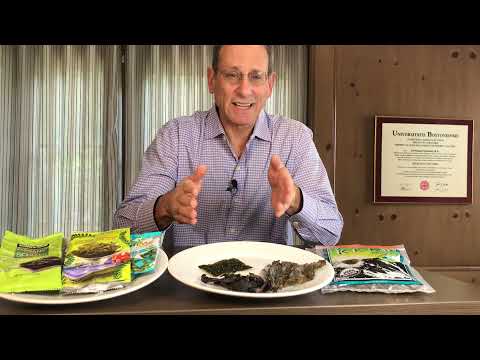 Benefits and Risks of Seaweed Snacks - Dr. Tod Cooperman - ConsumerLab.com