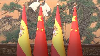 Xi Jinping se reúne con el presidente del Gobierno español, Pedro Sánchez