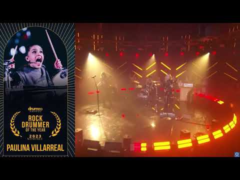 Drumeo Rock Drummer Winner 2023 PAULINA VILLARREAL!