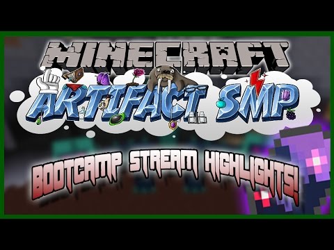 JinBop - Minecraft Artifact SMP: Livestream Highlights! BOOTCAMP!