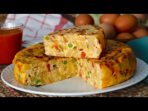 TORTILLA PAISANA 🌟 La tortilla de patatas con mucho más sabor | Cocina A Buenas Horas