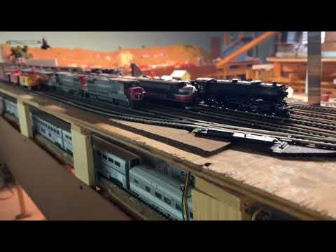 Overview of My Home HO Scale Layout!