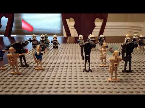 Lego star wars clones troopers vs droids by Cam Ashley