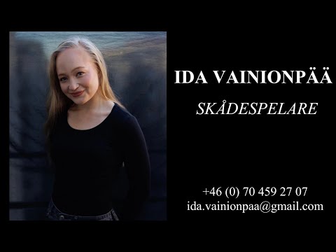 Ida Vainionpää Showreel 2025 | Long version Ida Vainionpää Showreel 2025 | Long version