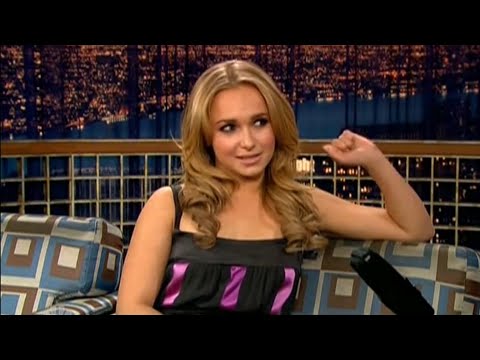 Hayden Panettiere on "Late Night with Conan O'Brien" - 2/12/07