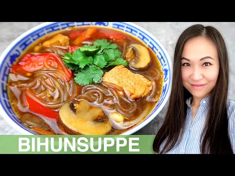 RECIPE: Bihun soup | Asian chicken soup with glass noodles | Indonesian noodle soup | hot and sour