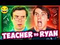 Try Not To Laugh Watching The Most Viewed RYAN HD LOMBARD Teachers Vs Students Funny School Shorts 1