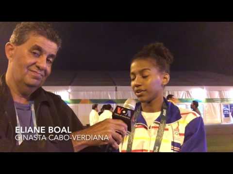 Eliane Boal, a ginasta que representa Cabo Verde nos Jogos Olímpicos