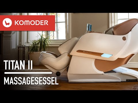 Luxuriöser Shiatsu-Massagesessel KOMODER TITAN II