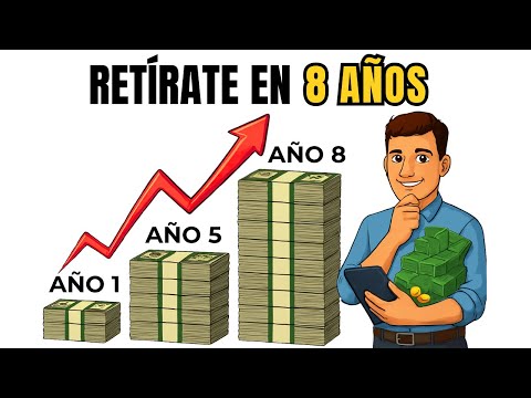 Cómo RETIRARTE en SOLO 8 AÑOS Empezando desde CERO