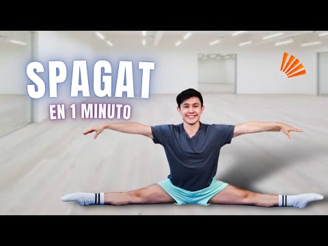 COMO ABRIRSE DE PIERNAS en 1 minuto 😱 SPAGAT