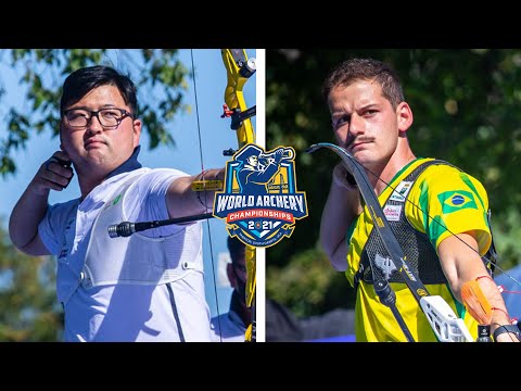 Kim Woojin v Marcus D’Almeida – recurve men gold | Yankton 2021 World Archery Championships