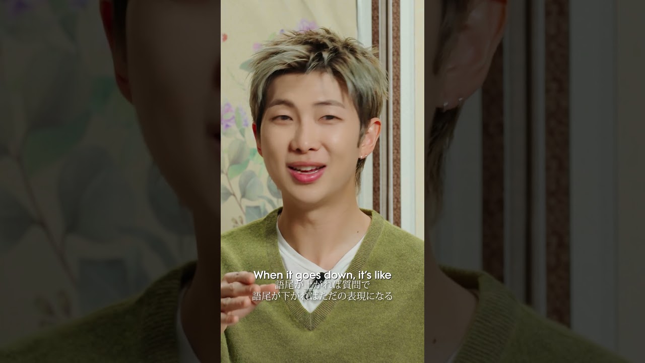 #BTS が韓国語”ケンチャナ”の使い方を指南。