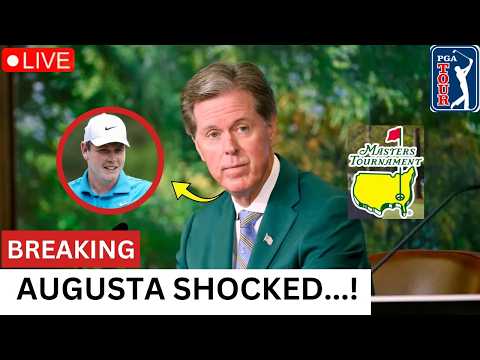 Macintyre reprimanded masters golf