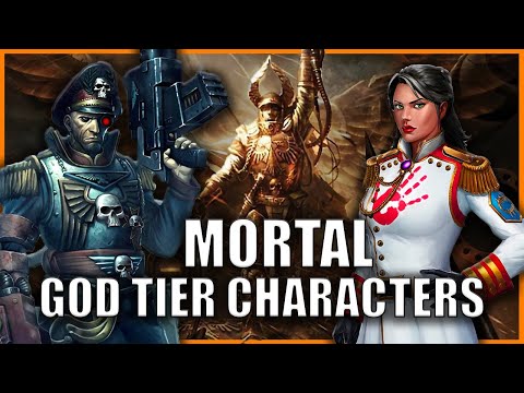 5 INSANE Human Characters That Make Space Marines Look Pathetic | Warhammer 40k Lore