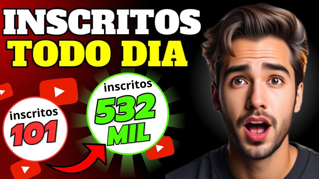Como Ganhar Inscritos todos os dias no YouTube