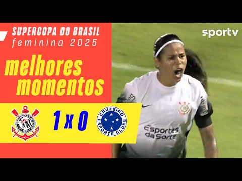 Gols e lances de Cruzeiro x Corinthians