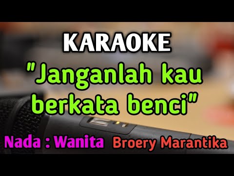 AKU JATUH CINTA - KARAOKE || NADA WANITA CEWEK || Pop Nostalgia || Broery Marantika || Live Keyboard