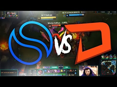 TEAM LUNARY VS DIZLOWN | LUNARY VENGE LA TEAM SOLARY ! LYON ESPORT 2018