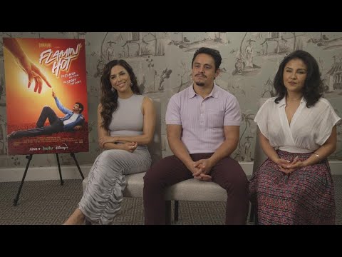 FLAMIN' HOT Interview w/ Eva Longoria, Jesse Garcia, & Annie Gonzalez