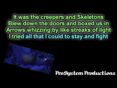 "Fallen Kingdom" - A Minecraft Parody of Coldplay's Viva la Vida BEST lyrics