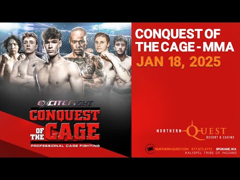 Conquest of the Cage January 18, 2025 (FULL EVENT)