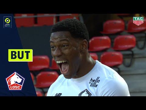But Jonathan Christian DAVID (16' - LOSC LILLE) STADE RENNAIS FC - LOSC LILLE (0-1) 20/21