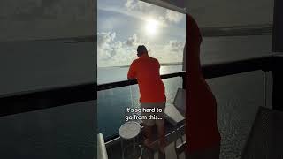 On vacation, everything feels like pure bliss. That is why I love cruising.Then it’s back to reality