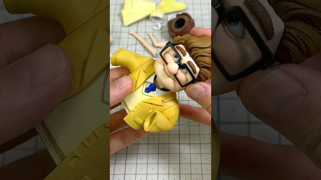 3d프린터로 픽사 UP 엘리와 칼 피규어 만들기💕 #3dprinting