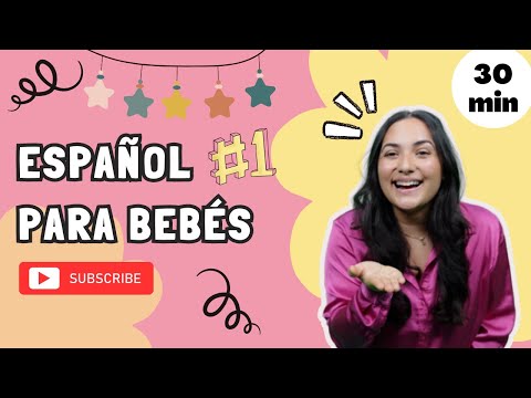 Spanish baby learning - Español para bebés con Señorita Yasmín - First words, gestures and songs!