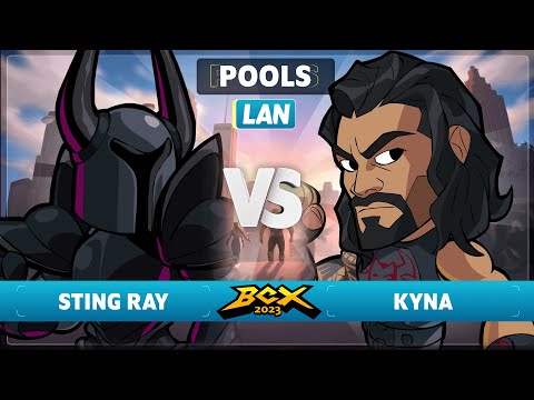 Kyna vs STING RAY - Pools - Brawlhalla World Championship 2023 - LAN 1v1