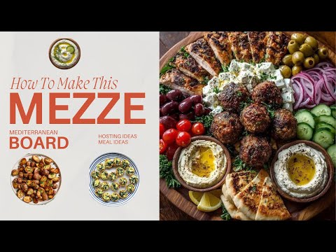 How To Make a Mezze Board at Home!