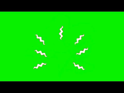 Spider-Man Spidey sense Effect -spider verse Green Screen free to use