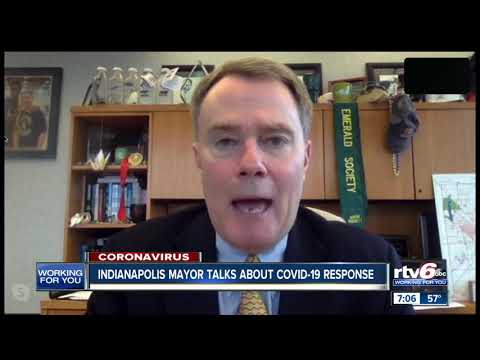 Indianapolis mayor talks about COVID-19 response