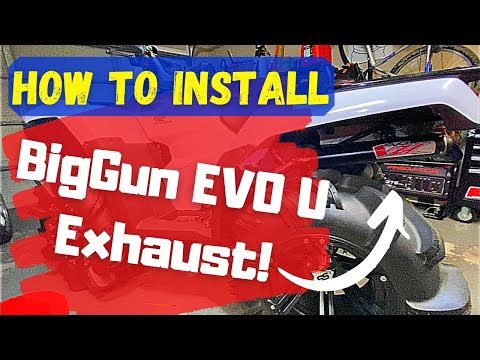 2017 Honda Foreman BigGun EVO U Exhaust Install