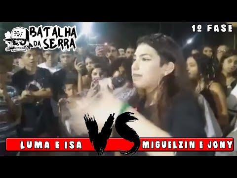 ISA E LUMA VS MIGUELZIN E JONY - 1 FASE - BATALHA SERRA VS BJ - 2020 NOVA FRIBURGO