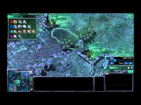 Starcraft 2 2v2 quick match PZ Vs. TT Part 1 HD